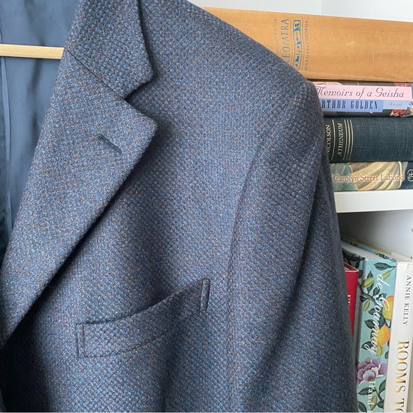 Ermenegildo Zegna Soft 3 Button Wool Cashmere Blazer 58L - Picture 4 of 7